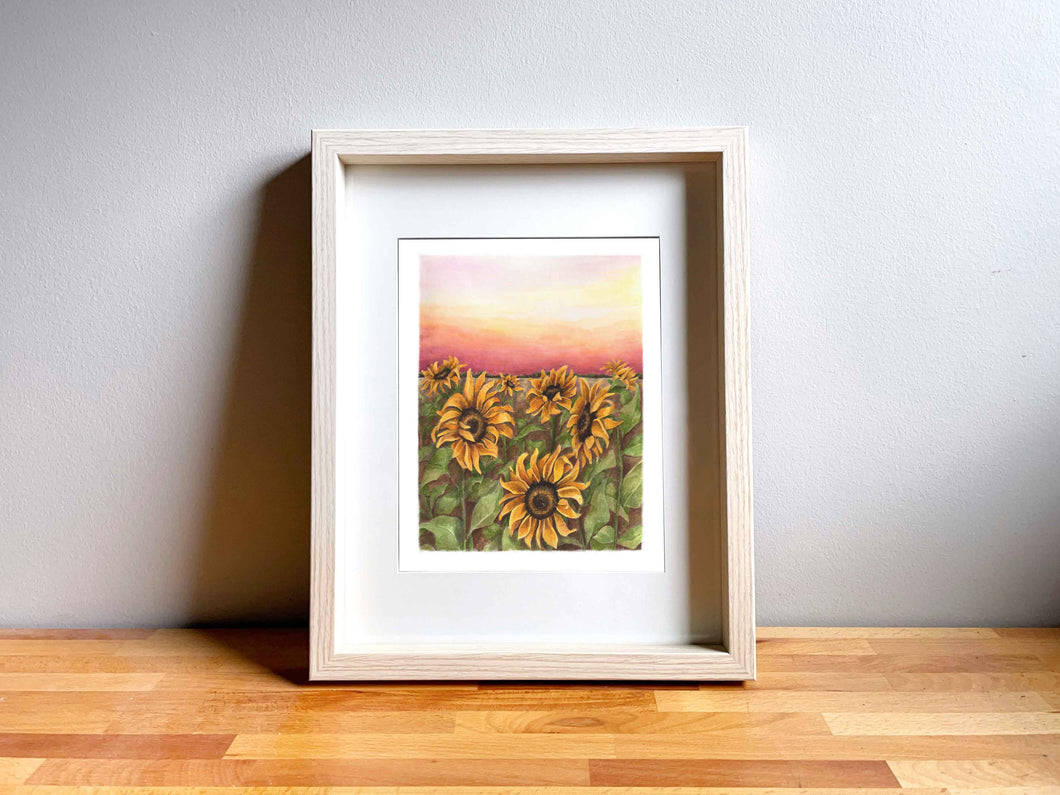 Sunflower Field Print